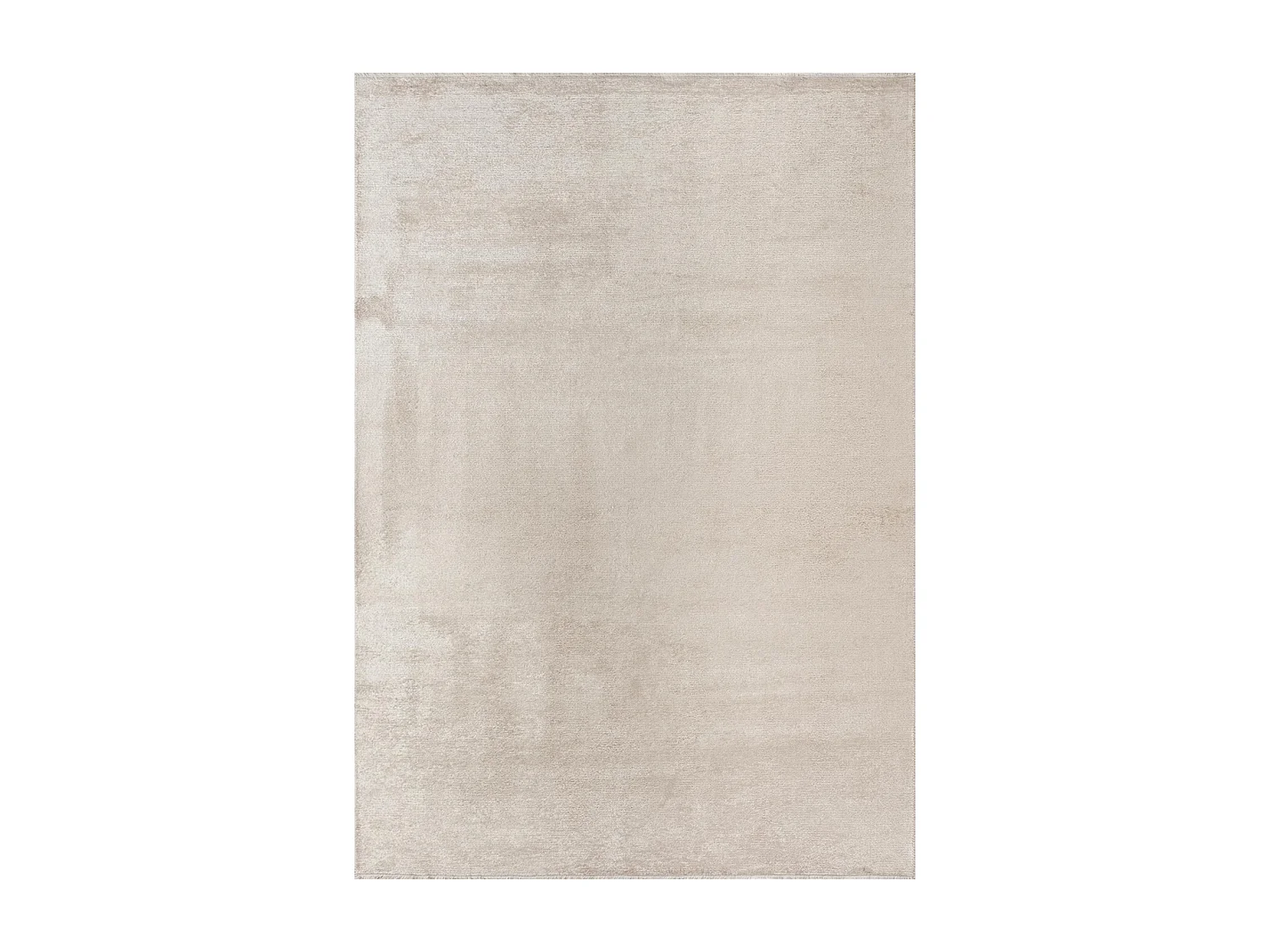 Tappeto Kilim 160x230 rettangolo tessuto in cotone panna fantasia tinta unita PERLA