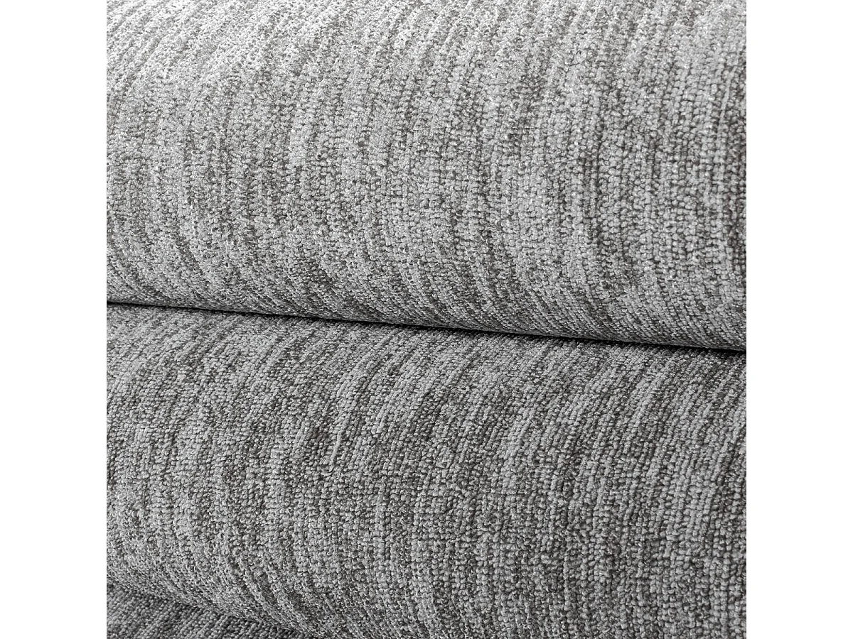 alfombra de salón 160x230 tejida rectangular gris liso SAKRDA