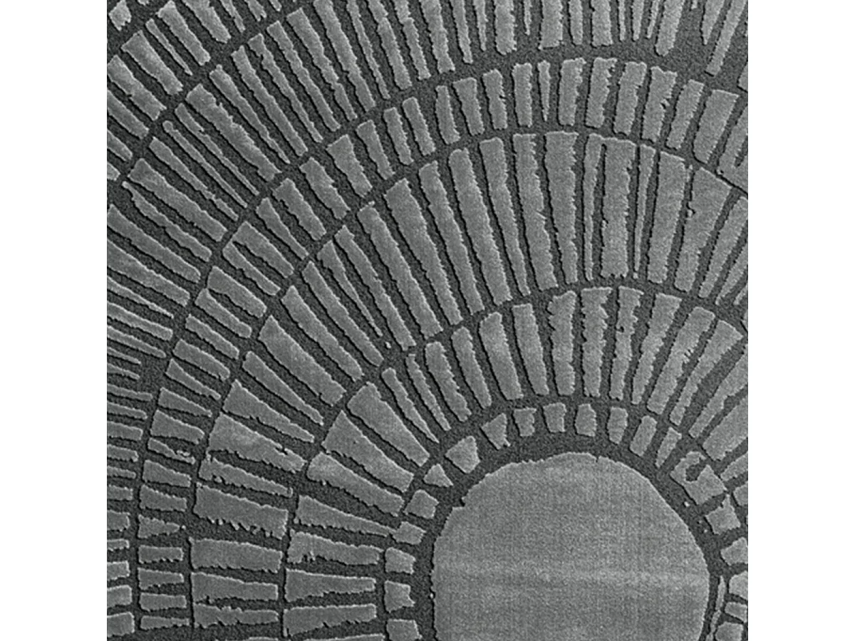 tappeto per camera 160x230 tessuto rettangolare grigio e nero disegno geometrico TOSCANA