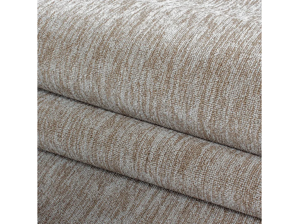 tapis salle de bain 140x200 tissé beige rectangle motif uni SAKRDA
