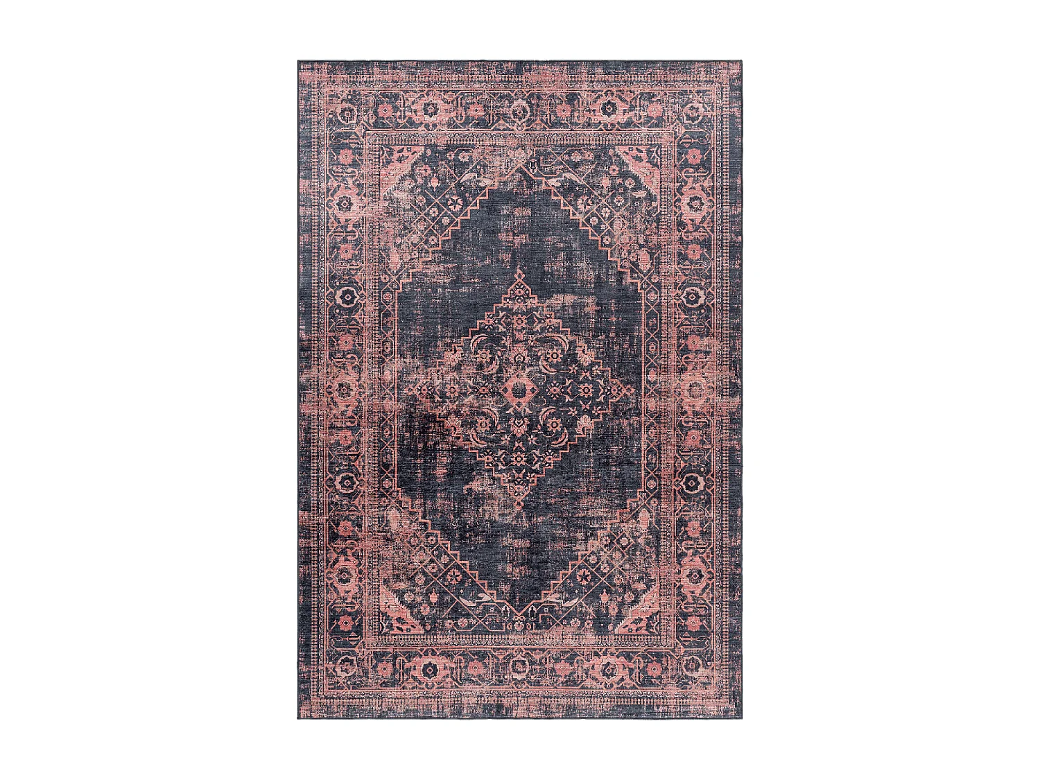 Tapis orient 160x230 rectangle rouge tissé motifs orientaux AKIAK