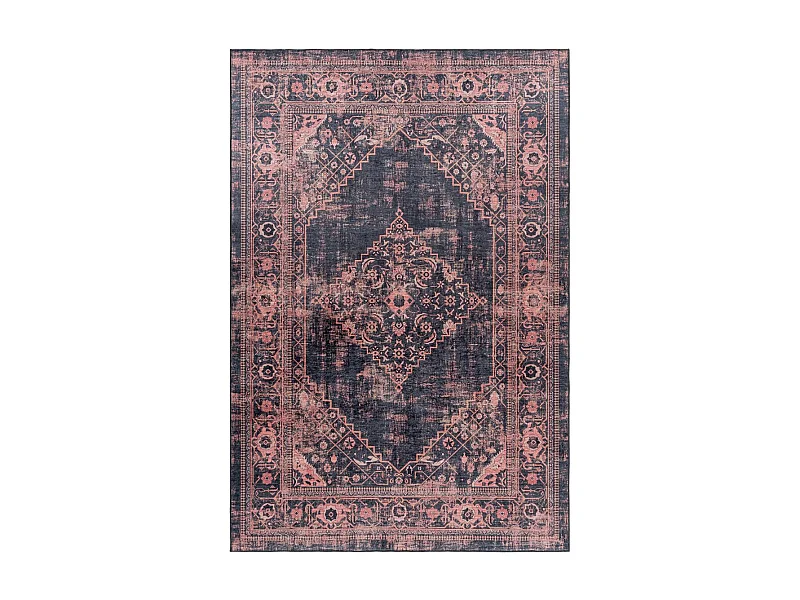 Tapis orient 160x230 rectangle rouge tissé motifs orientaux AKIAK
