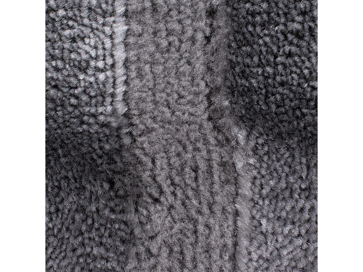 tapis salon 120x160 tissé gris rectangle motif géométrique CERABI