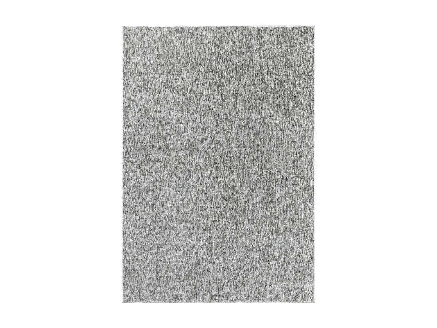tapis cuisine 120x170 tissé gris rectangle motif uni SAKRDA