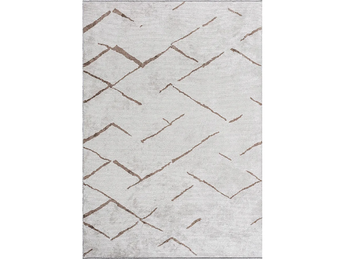 Tappeto Kilim tessuto in cotone modello semplice UNIRIPE