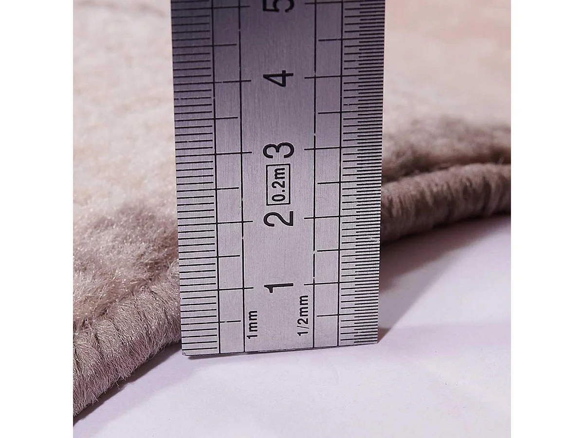 tapis chambre 80x150 tissé ivoire rectangle motif berbère LYN1 FEZA