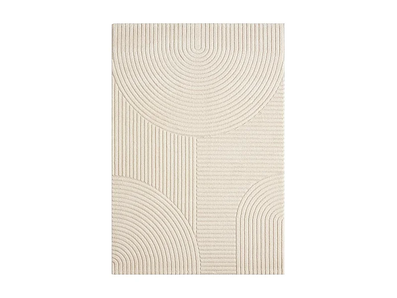 tapis entrée 60x110 tissé  tissé rectangle motif simple LYN9 CERNAN