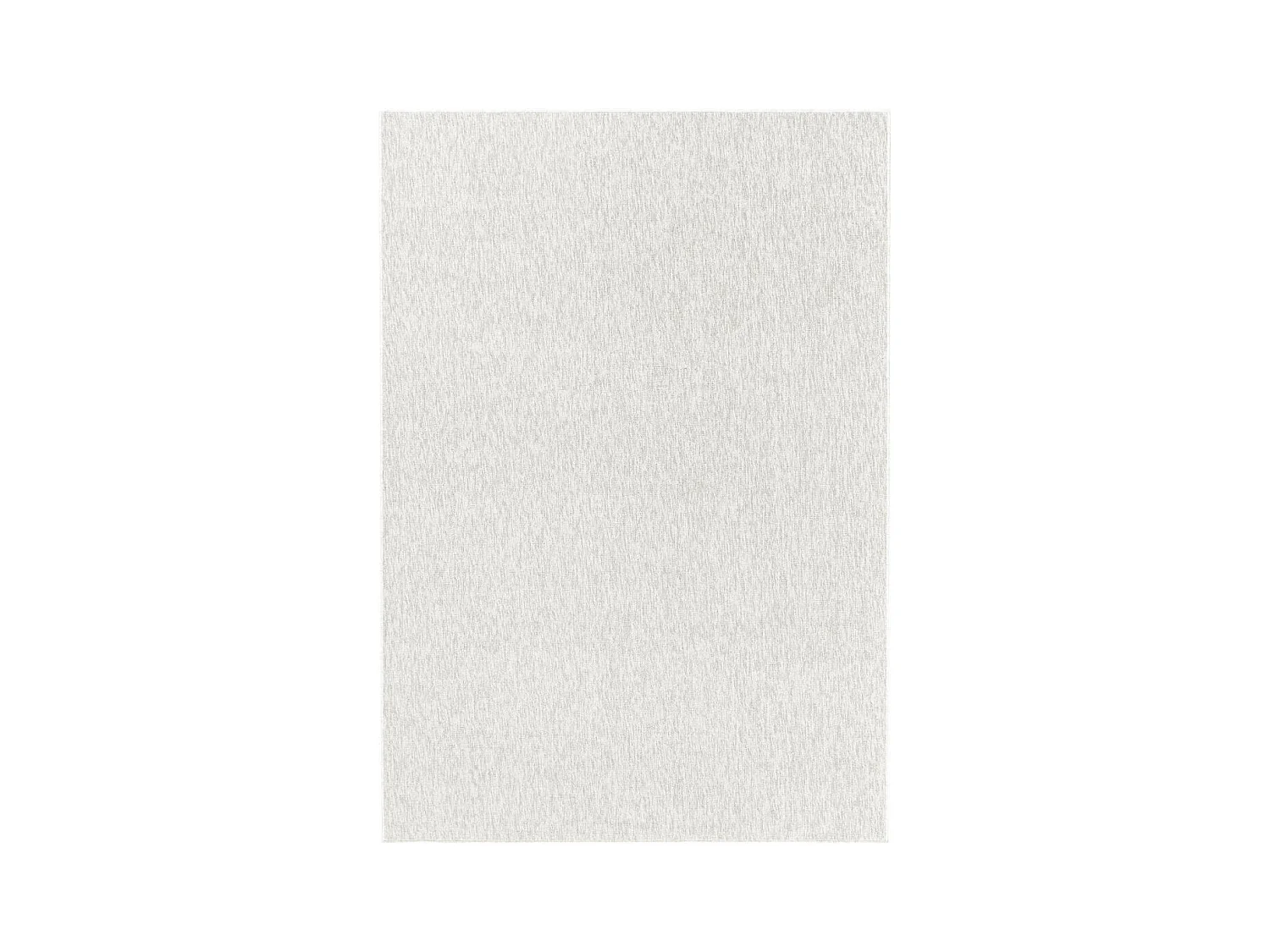 tapis salle de bain 140x200 tissé crème rectangle motif uni SAKRDA