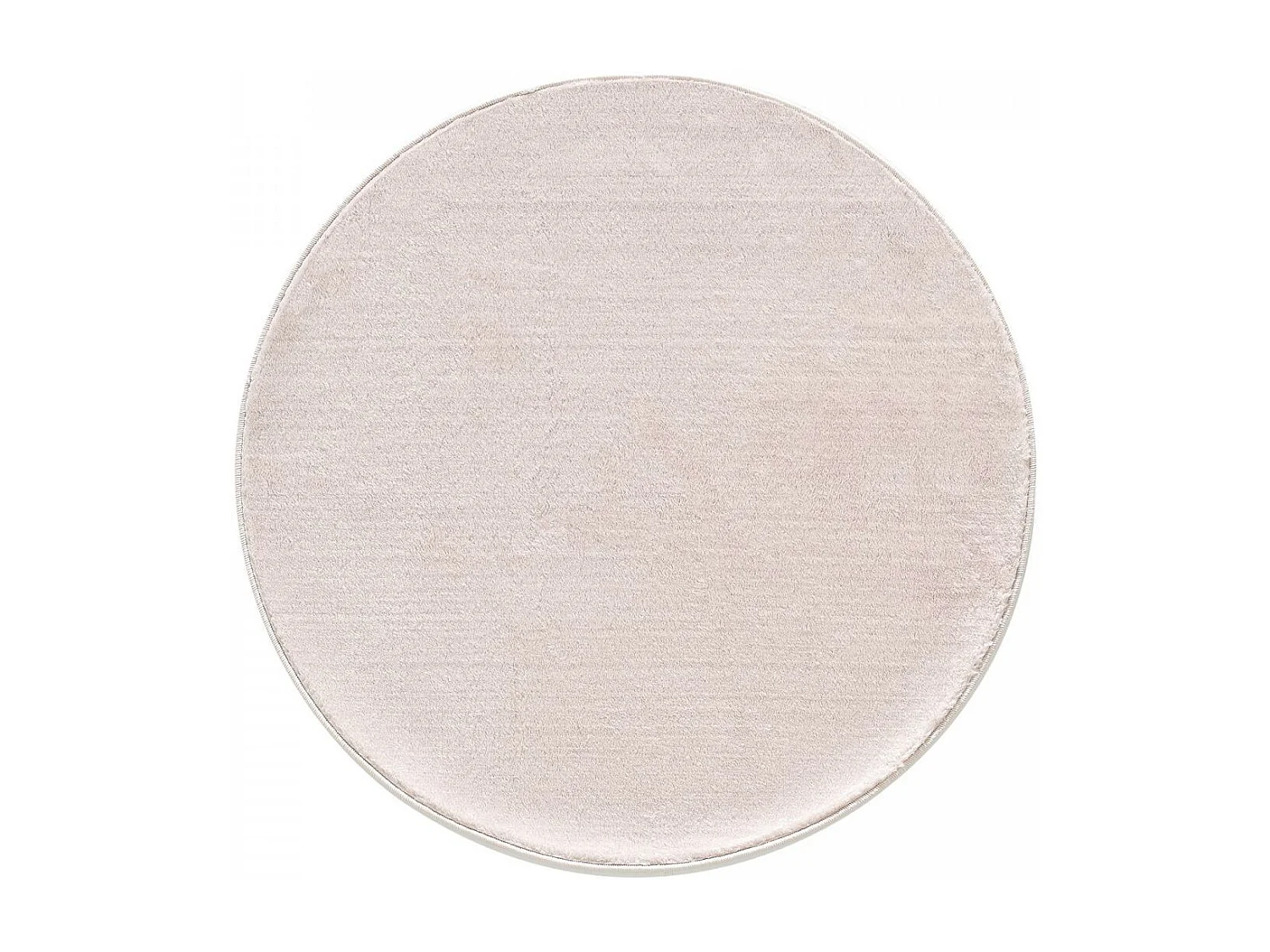 tapis salon 160x220 tissé beige rectangle motif uni ANVIK