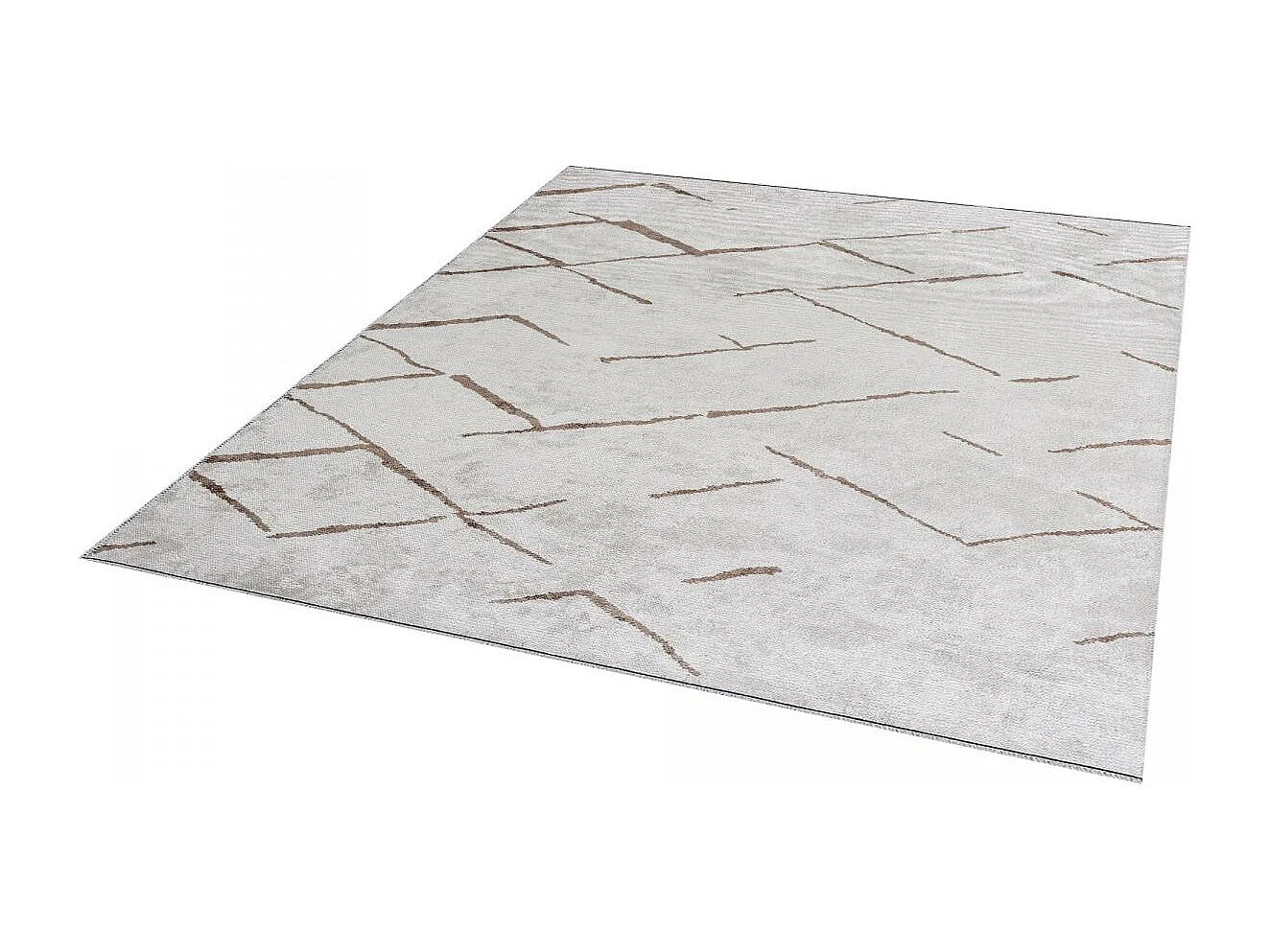 Tappeto Kilim tessuto in cotone modello semplice UNIRIPE