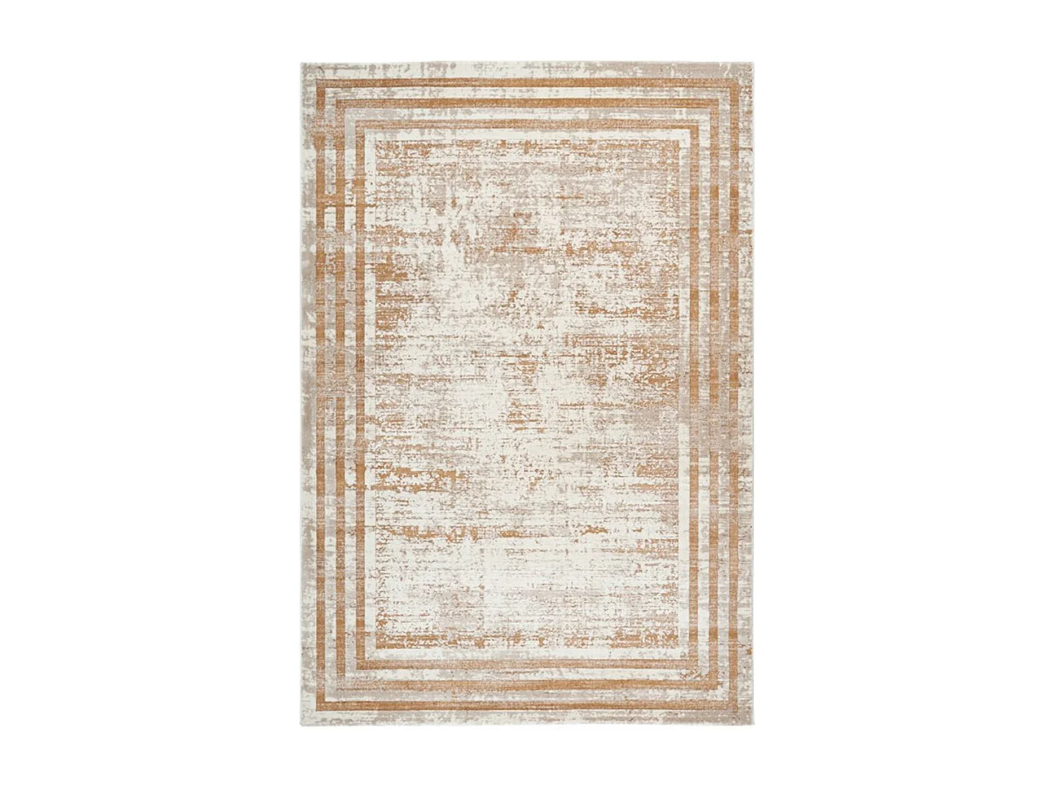 tapis chambre 80x150 tissé beige rectangle motif simple PARISA