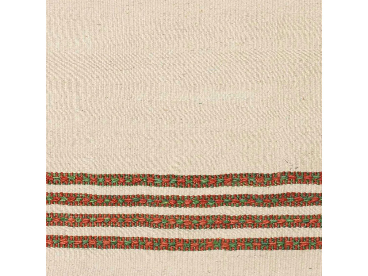 Authentique tapis d'Orient 199x305 kilim fait main en laine crème A 4