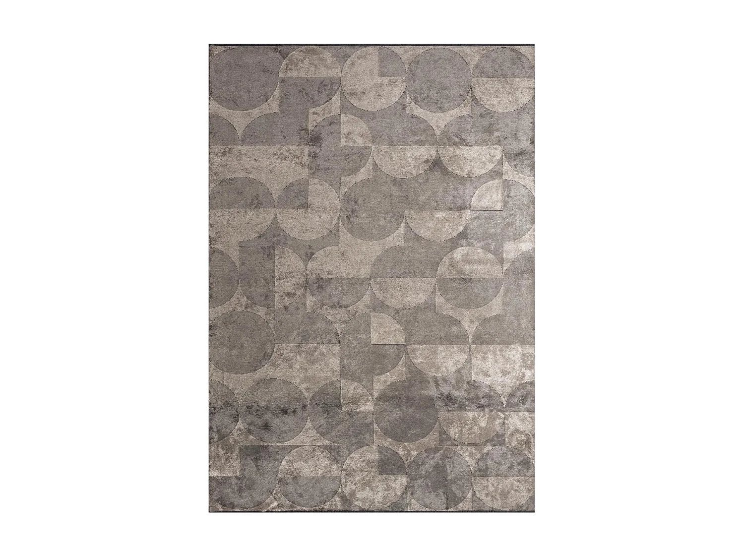 Tappeto kilim in cotone intrecciato retrò-vintage VINOVA