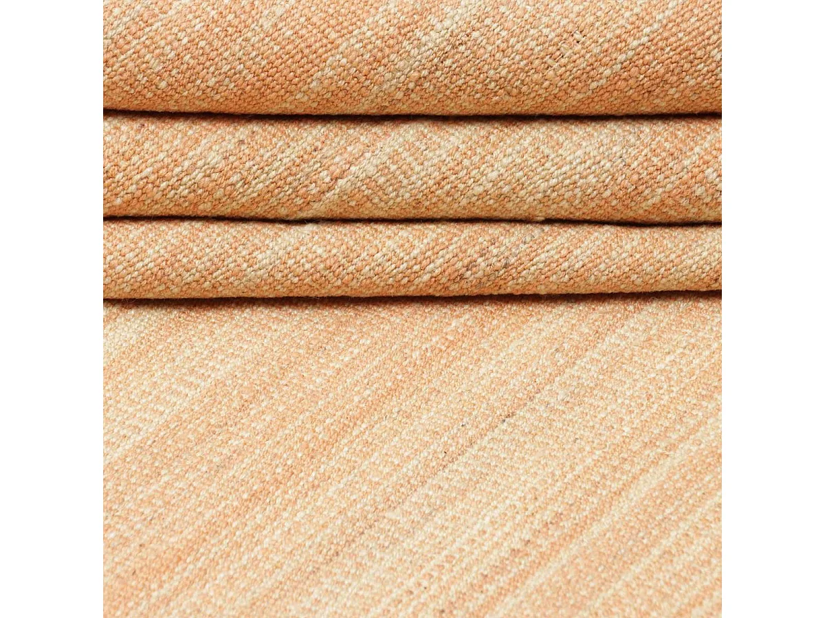 Authentique tapis d'Orient 214x305 kilim fait main en laine orange B 5