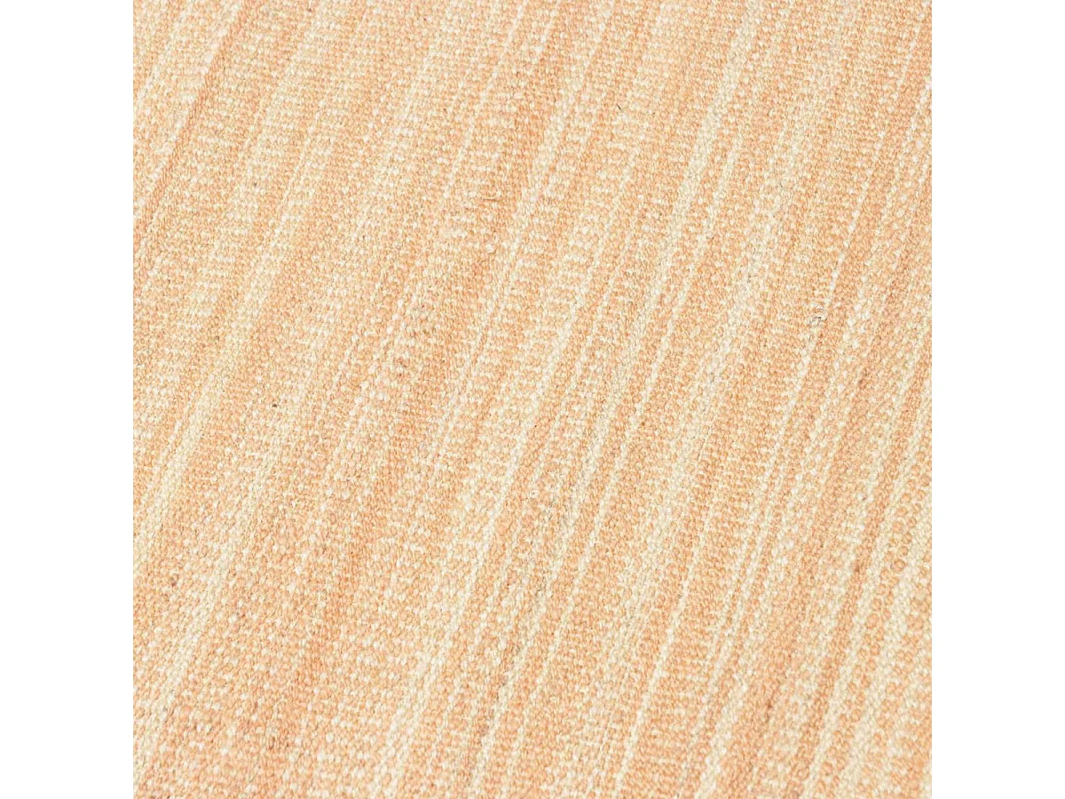 Authentique tapis d'Orient 214x305 kilim fait main en laine orange B 5