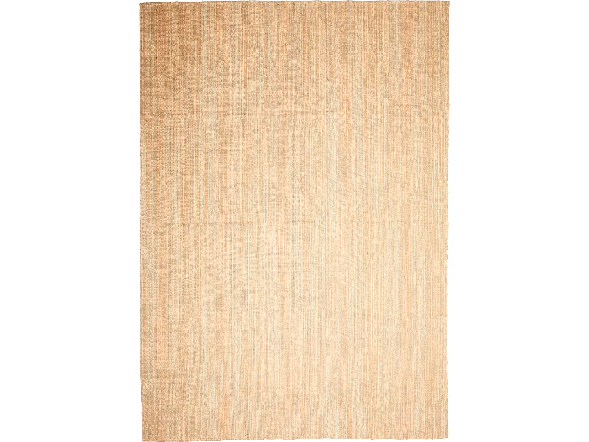 Authentique tapis d'Orient 214x305 kilim fait main en laine orange B 5