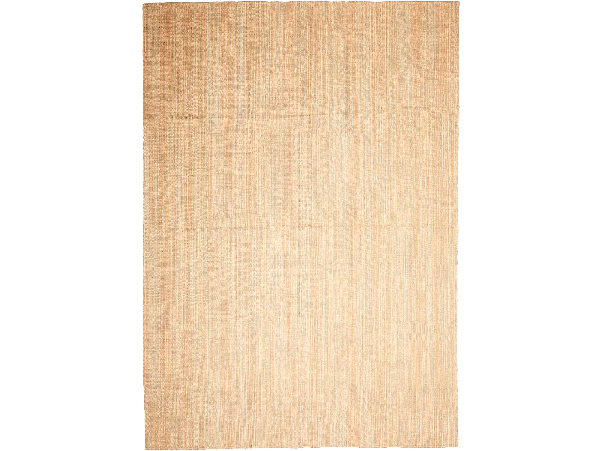 Authentique tapis d'Orient 214x305 kilim fait main en laine orange B 5