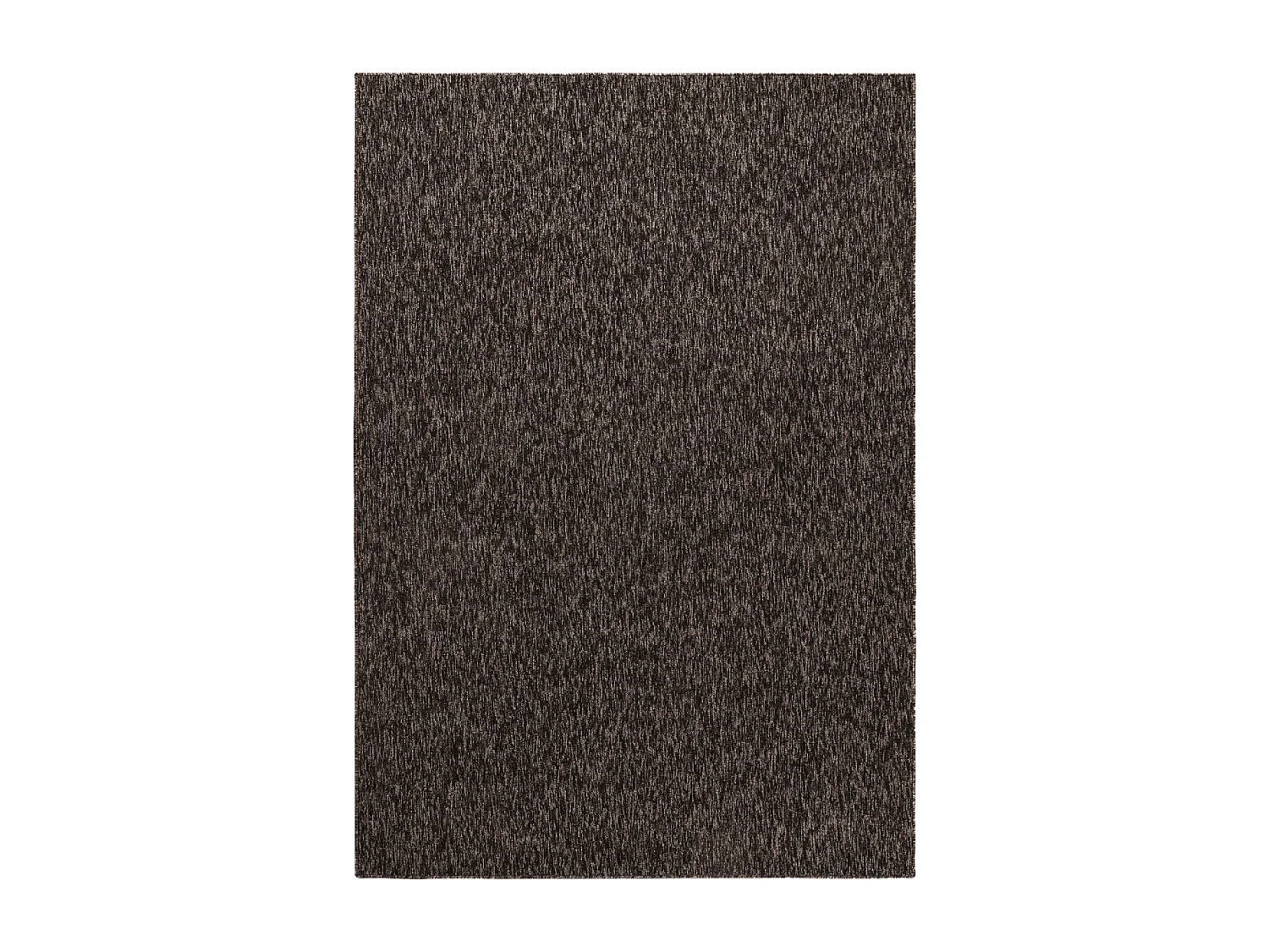 tappeto da ingresso 80x150 tessuto rettangolare marrone motivo unito SAKRDA