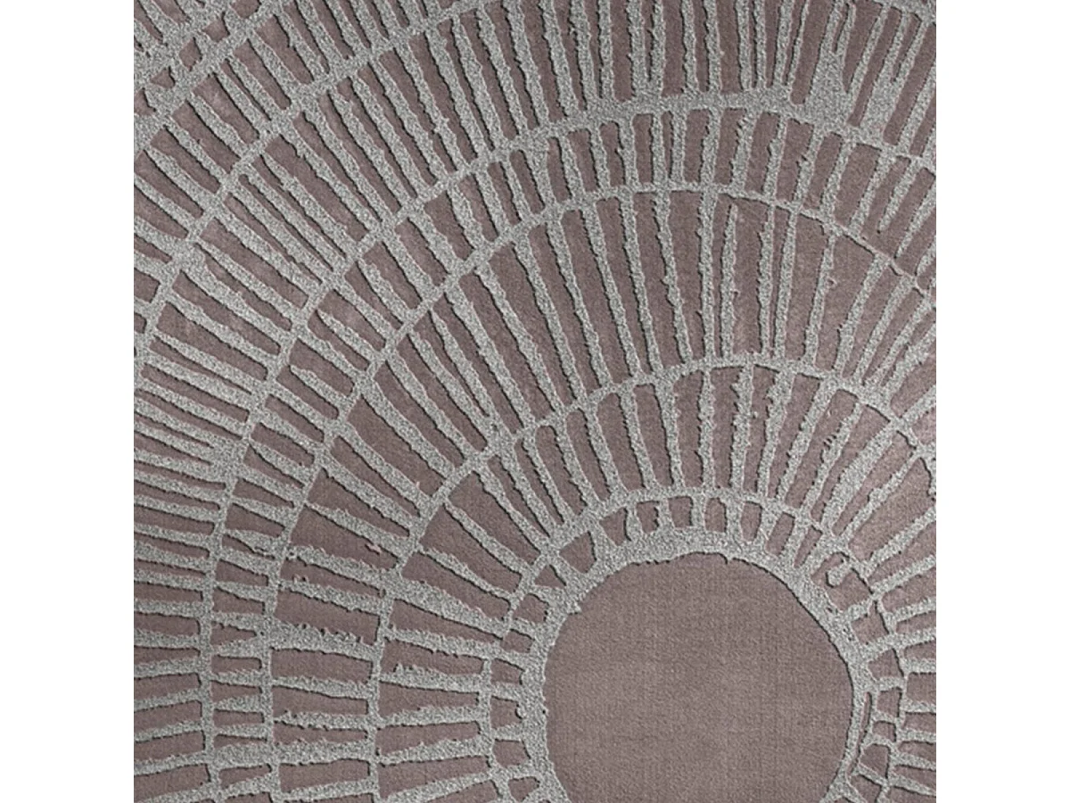 tapis salon 190x290 tissé rose rectangle motif géométrique TOSCANA