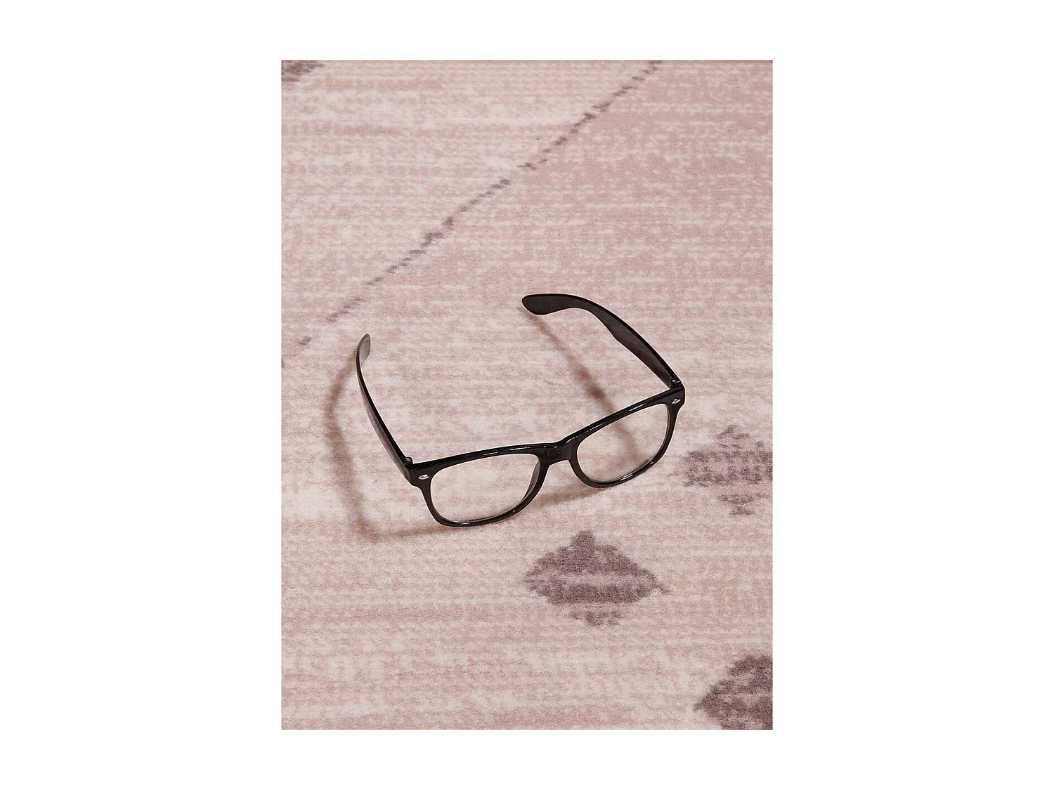 tapis chambre 60x110 tissé ivoire rectangle motif berbère LYN1 FEZA