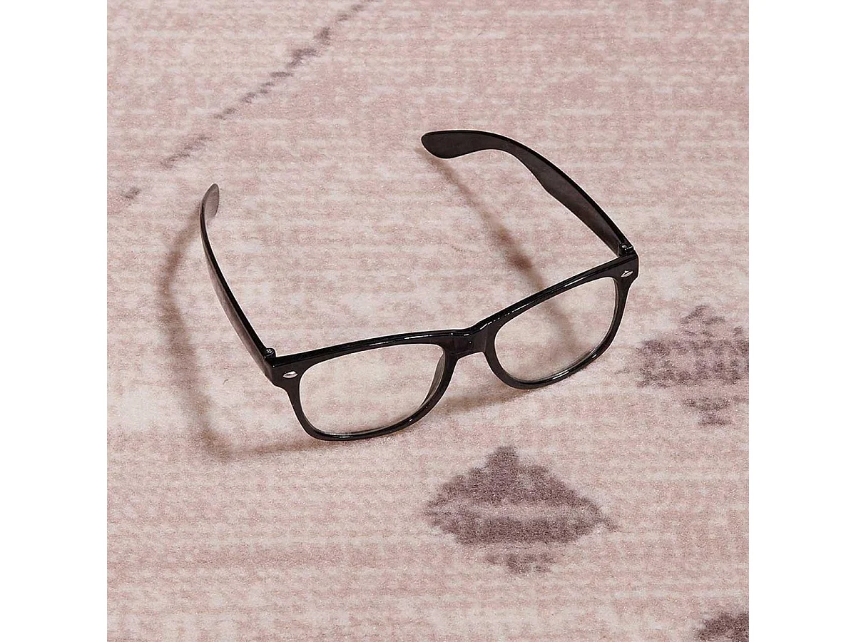 tapis chambre 60x110 tissé ivoire rectangle motif berbère LYN1 FEZA