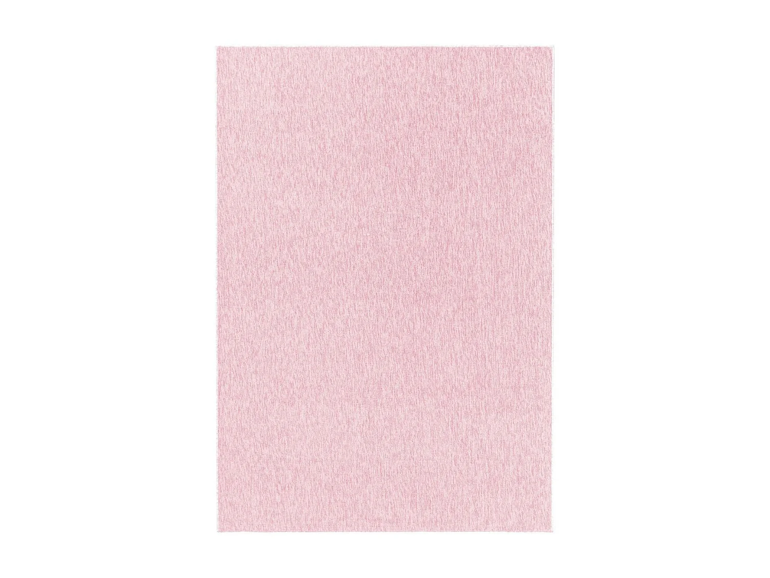 tapis salle à manger 200x290 tissé rose rectangle motif uni SAKRDA