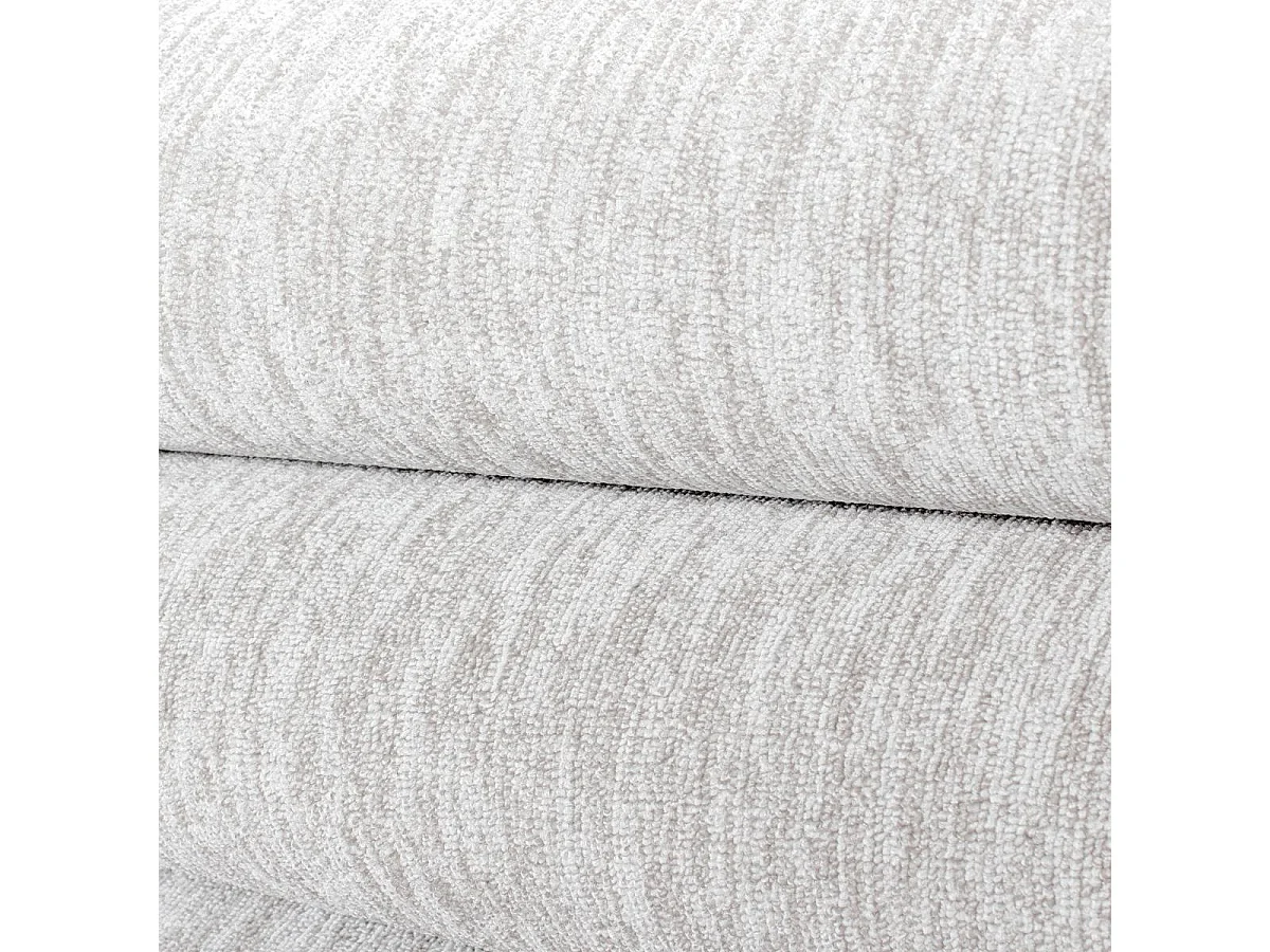 tapis grand salon 240x340 tissé crème rectangle motif uni SAKRDA