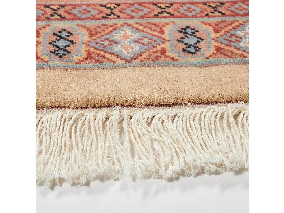 Authentique tapis d'Orient 123x190 fait main en laine multicolore SHADAPOUR