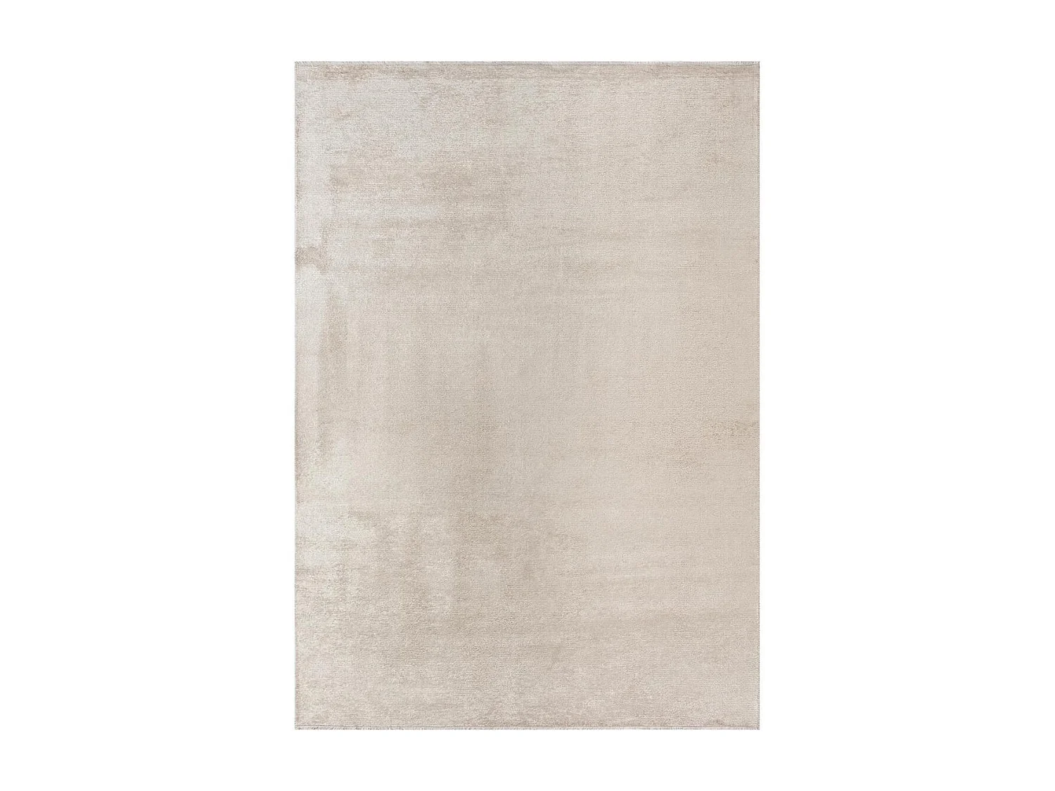 Tappeto Kilim 200x300 rettangolo tessuto in cotone panna fantasia tinta unita PERLA
