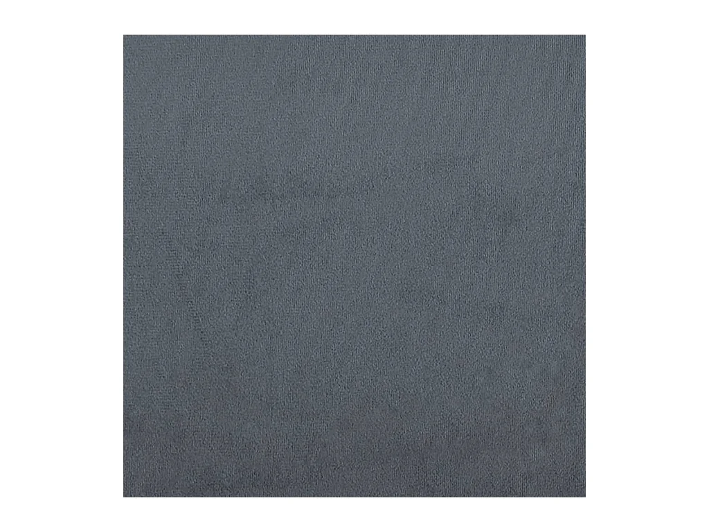 Cama com colchão 90x190 cm veludo cinzento-escuro