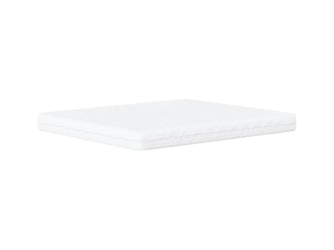 Lit avec matelas noir 180x200 cm tissu