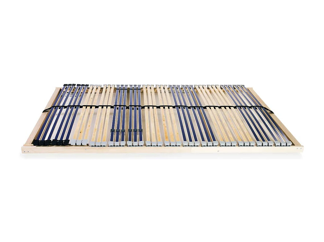 Sommier à lattes avec 42 lattes 7 zones 100 x 200 cm