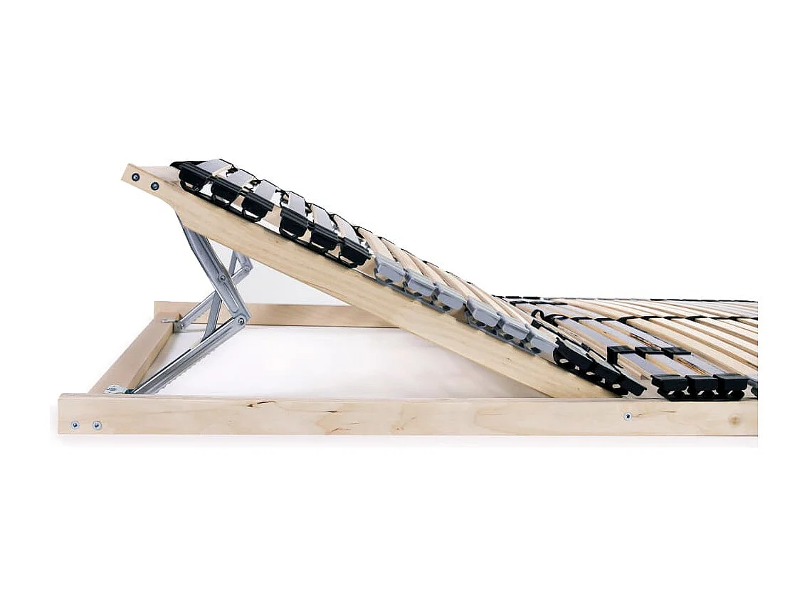 Estrado de ripas com 42 ripas 7 zonas 100x200 cm