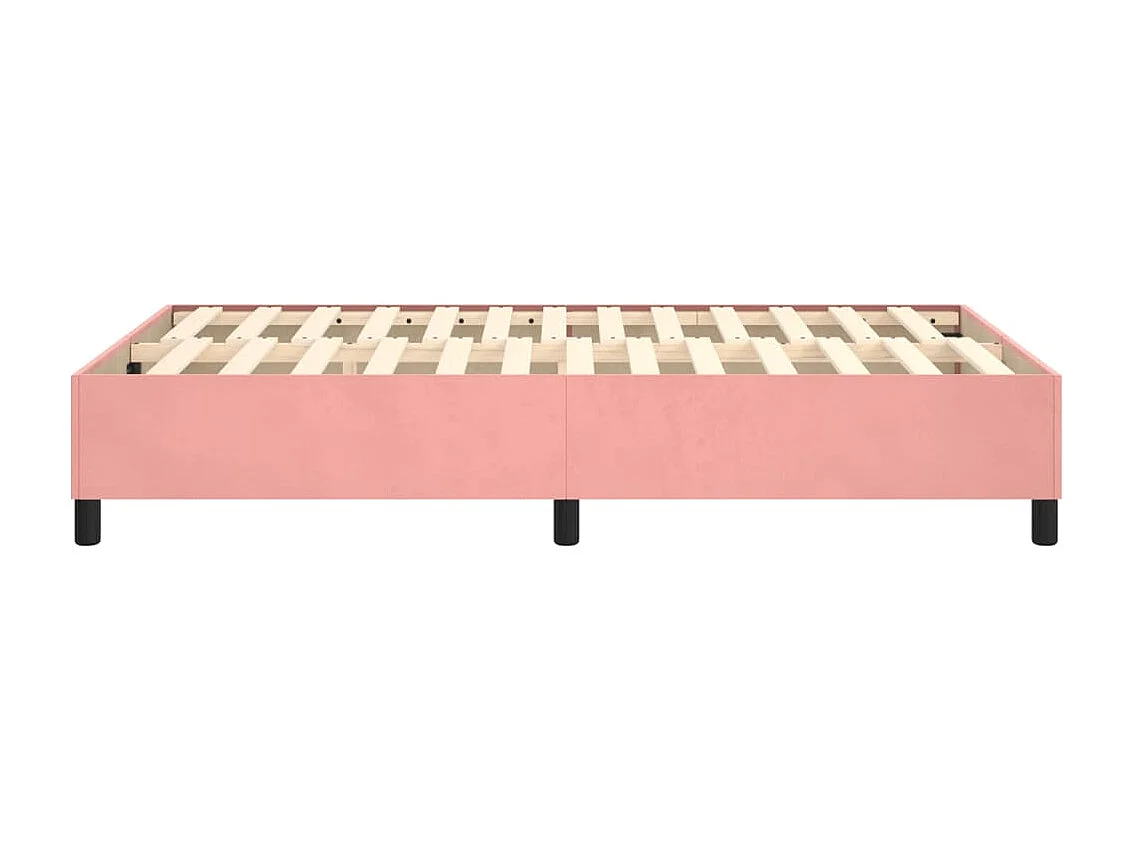 Sommier à lattes de lit Rose 120x200 cm Velours