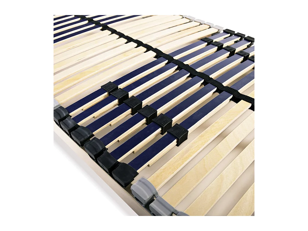 Estrados de ripas 2 peças com 42 ripas 7 zonas 70x200 cm