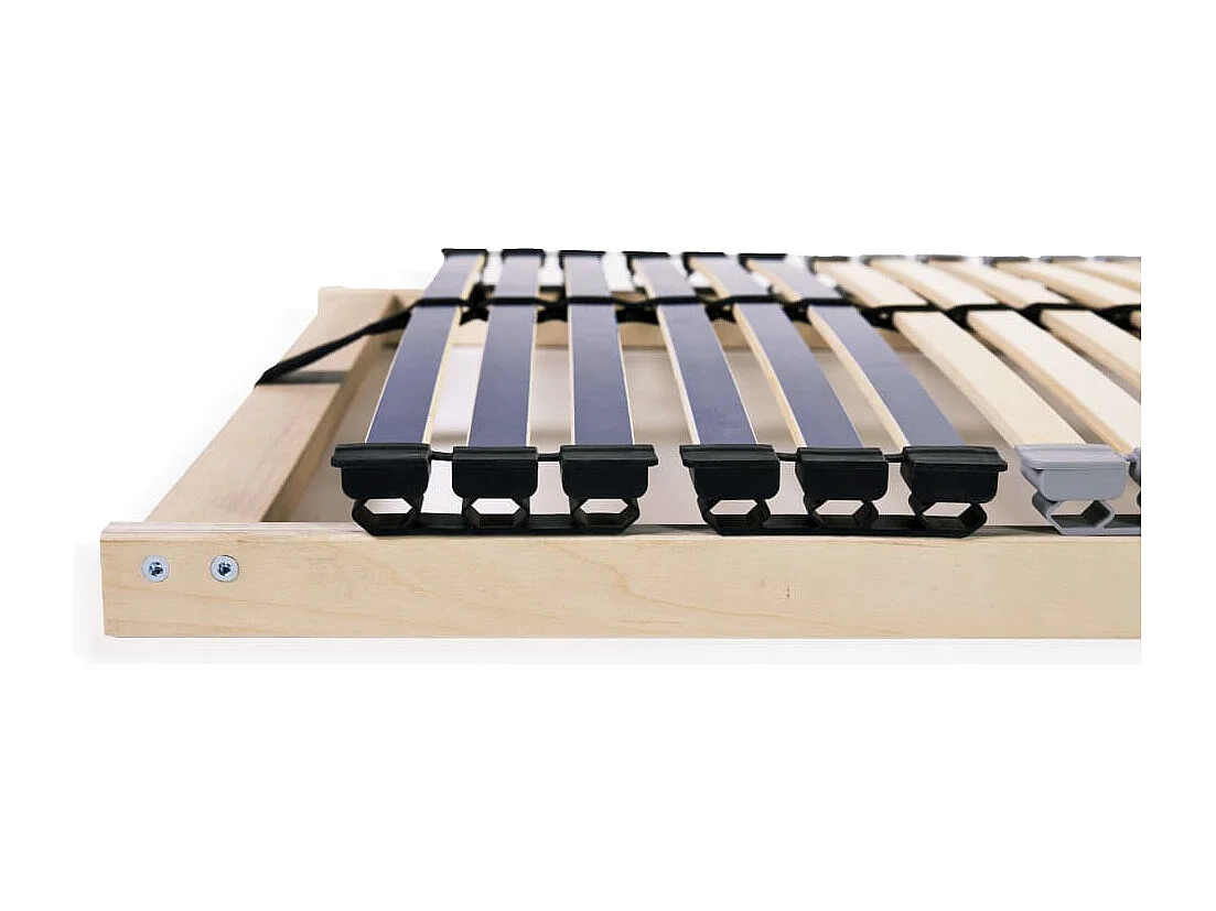 Estrados de ripas 2 peças com 42 ripas 7 zonas 70x200 cm