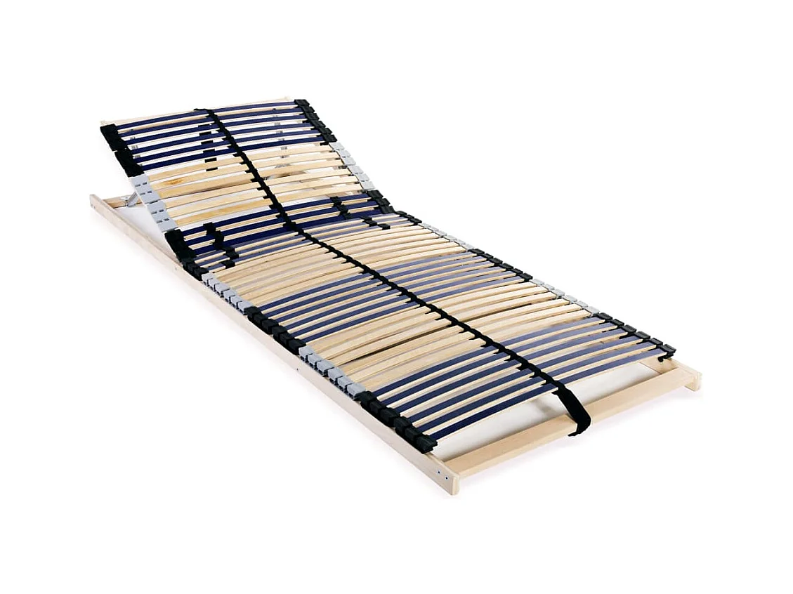 Estrado de ripas com 42 ripas 7 zonas 90x200 cm
