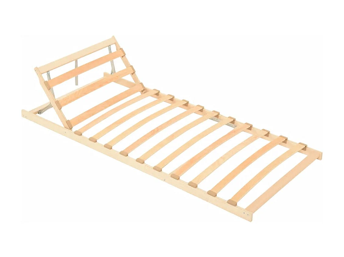 Somier de láminas con cabezal ajustable de 13 listones 70x200cm