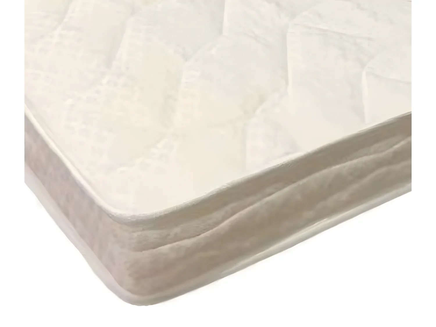 Matelas Très Ferme 60 Kg/m3 160x200x14 cm avec 5 zones de Confort et Alèse pour Canapé Lit
