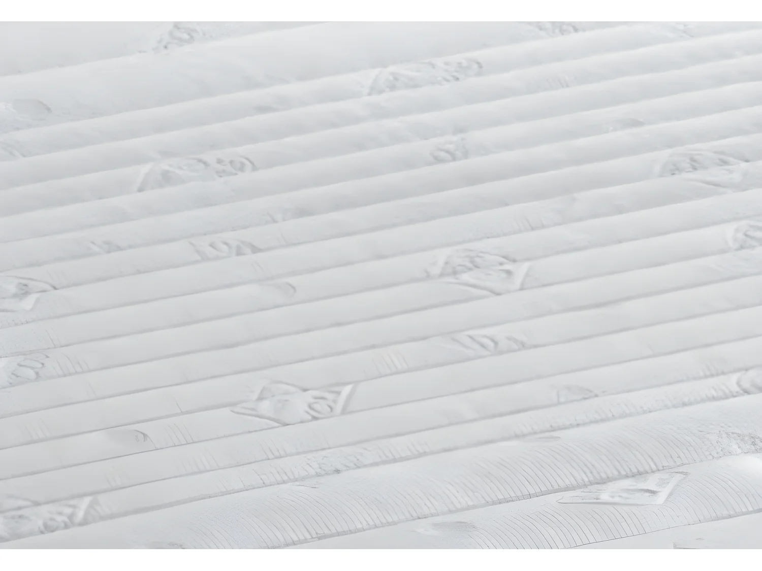 Matelas à Ressorts Ensachés + 4 cm Mémoire de Forme 80 Kg/m3 90x200 Hauteur 23 cm 7 Zones de Confort