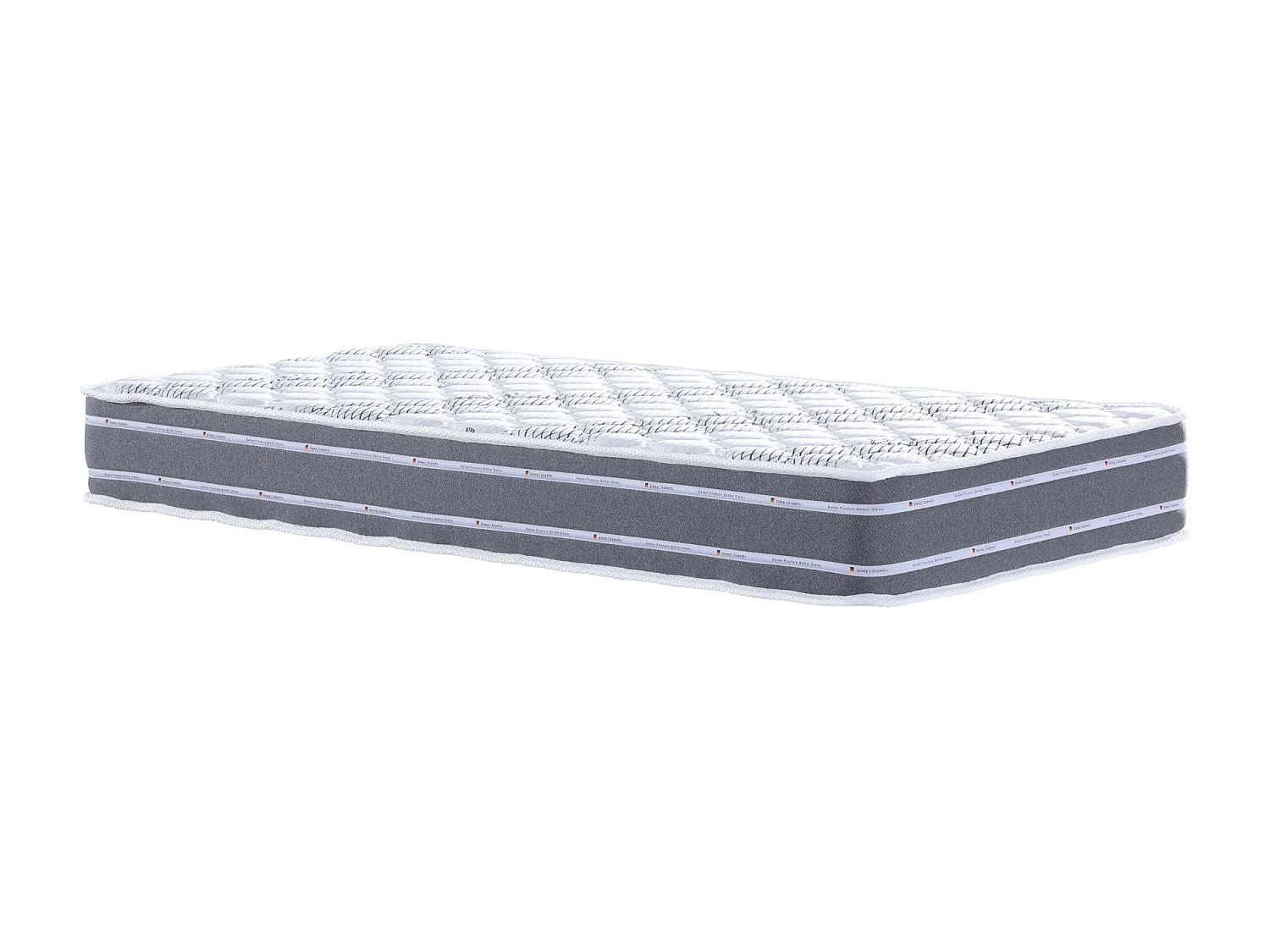 Matelas + Alèse 70x190 x 23 cm - Ferme - rembourrage 100 % polesther - âme 100 % polyuréthane poli lattex HR Dernière Génération - Très Respirant