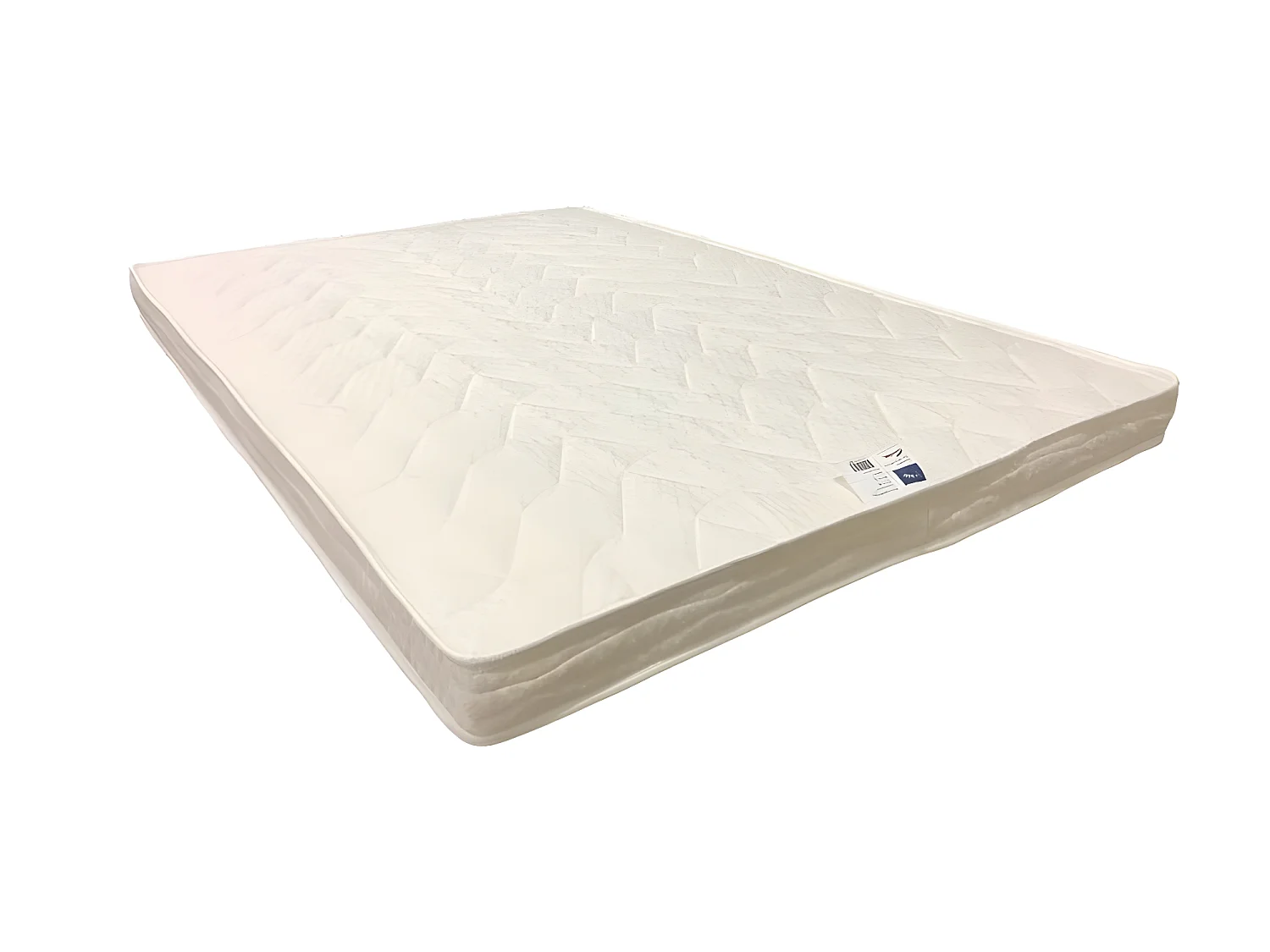 Matelas Très Ferme Mémoire de Forme 60 Kg/m3 Pour Canapé Lit Alèse 140x190 14 cm 5 Zones de Confort