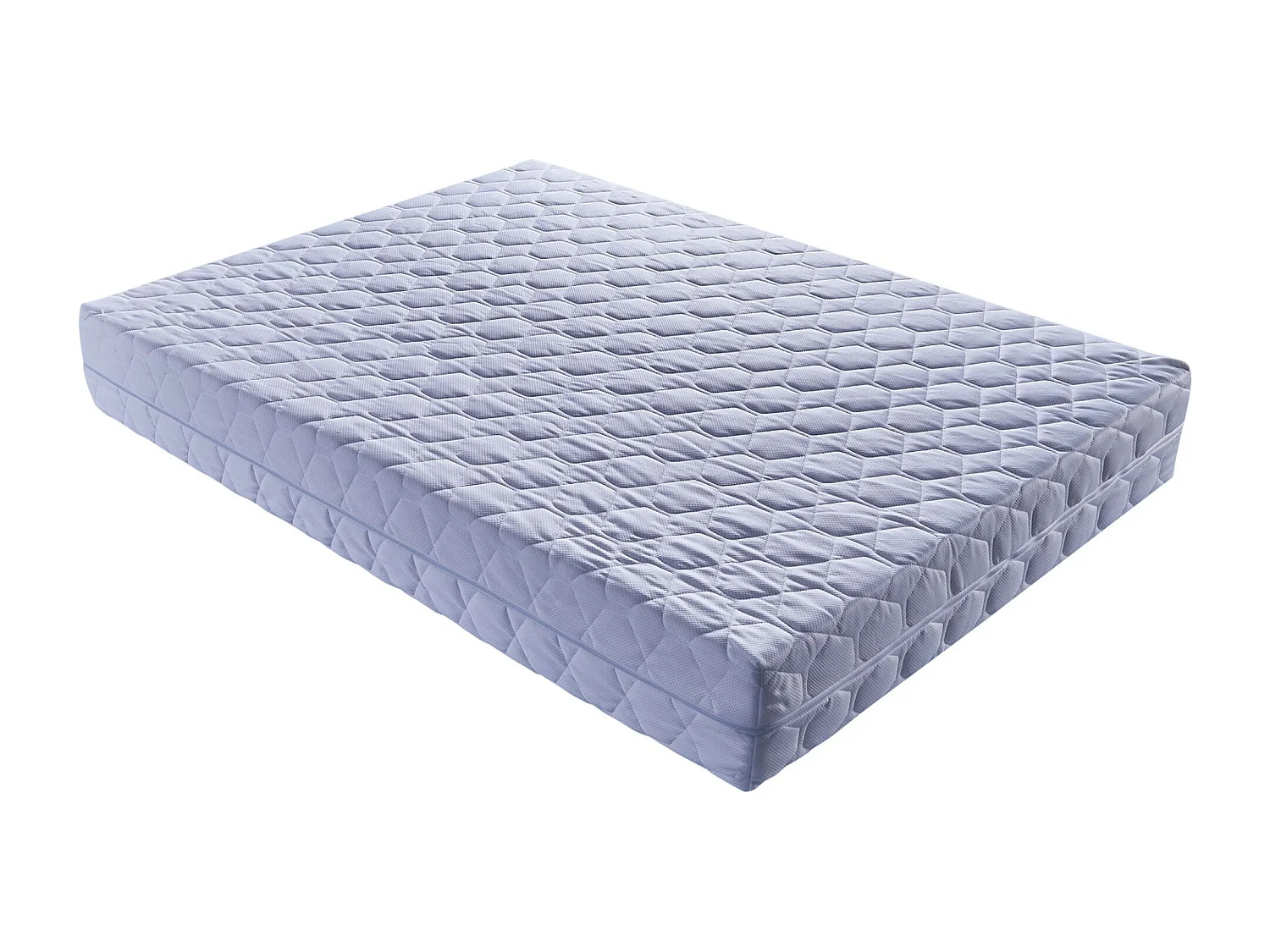 Matelas Mousse Clarisse 140x190 - Face Ferme et Souple - Épaisseur 19 Cm