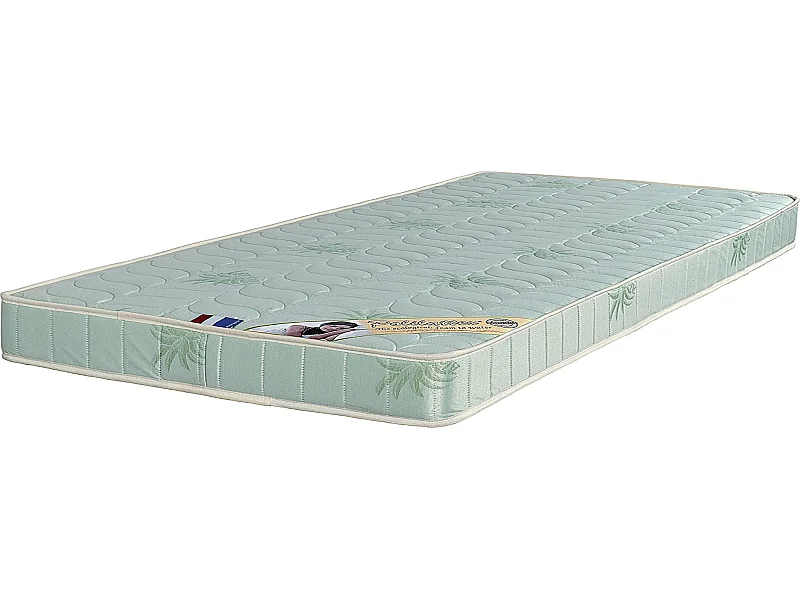 Matelas 140x190 x 19,5 cm - une Face Soutien Souple et une Face Soutien Ferme - reference Tabatha - Tissu a  - rembourrage 100 % polesther - âme 100 %