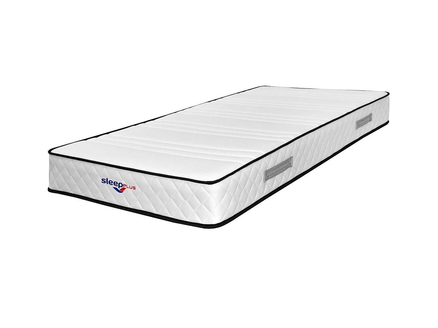Matelas Mathieu 90x190 cm Ressorts Ensachés 4 cm Mémoire de Forme 21 cm 7 Zones de Confort