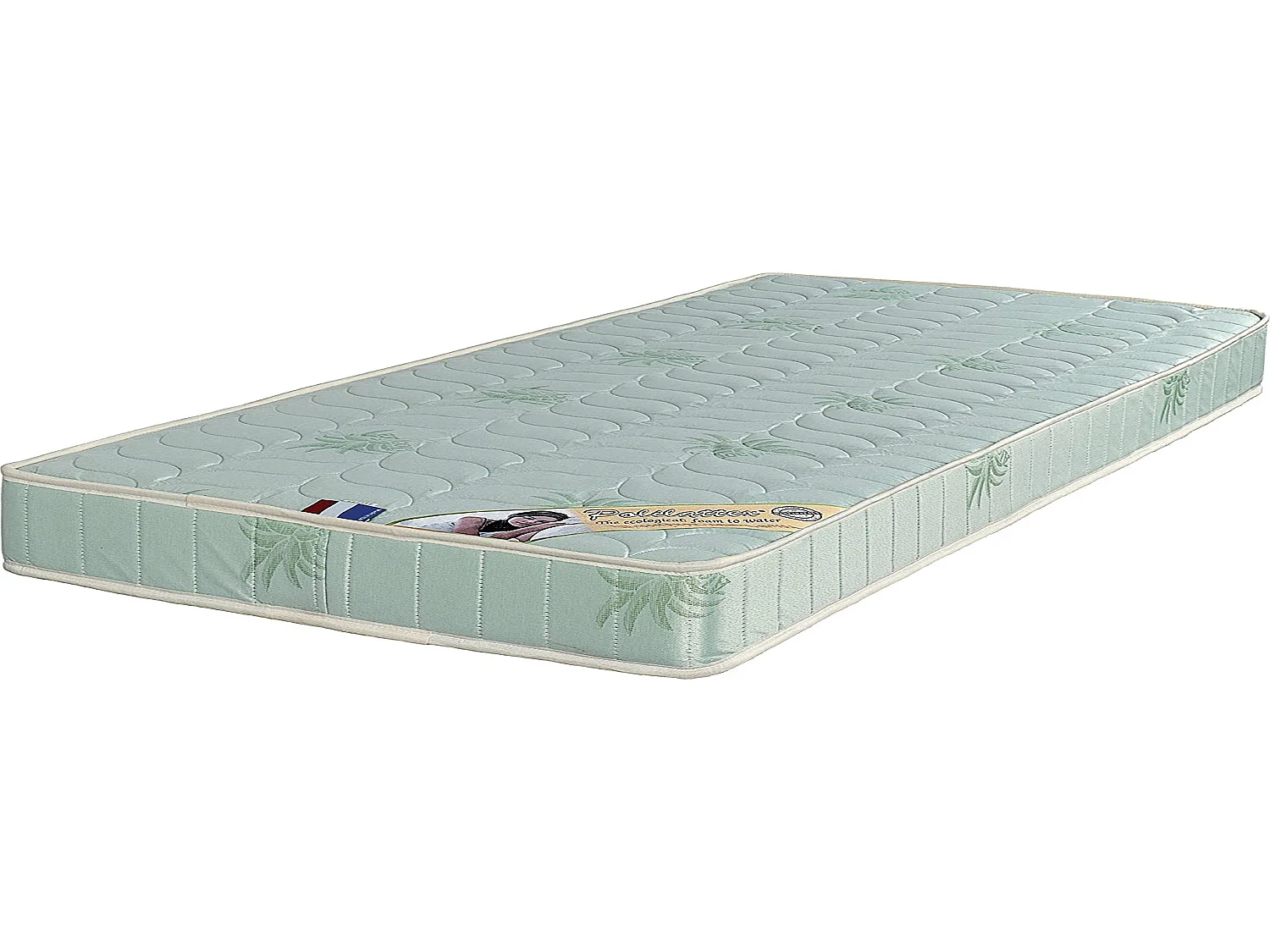 Matelas 140x200 x 19,5 cm - une Face Soutien Ferme et une Face Soutien Très Ferme - reference Tabatha - Tissu a  - rembourrage 100 % polesther - âme 1