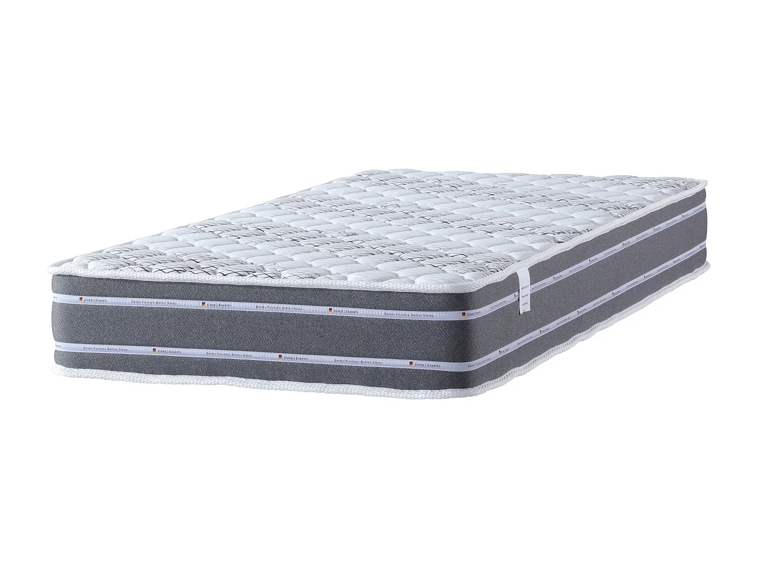 Lot de 2 Matelas Maxi + Aléses 70x190 x 23 cm - Ferme - rembourrage 100 % polesther - âme 100 % polyuréthane poli lattex HR Derniére Génération - Trés