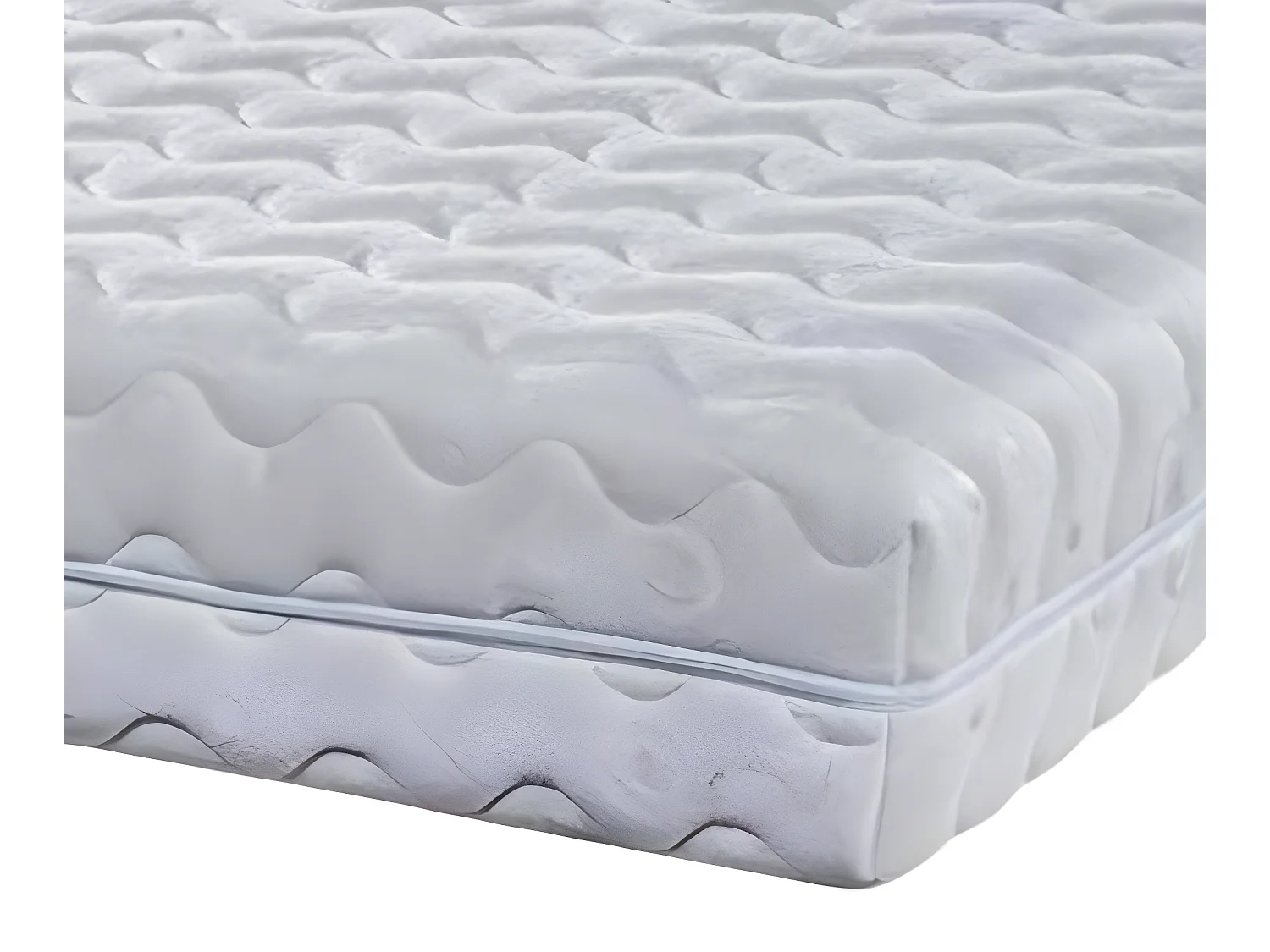 Matelas Mousse Laure 90x200 Lot de 2 Accueil Très Ferme Soutien Très Ferme Épaisseur 20 Cm