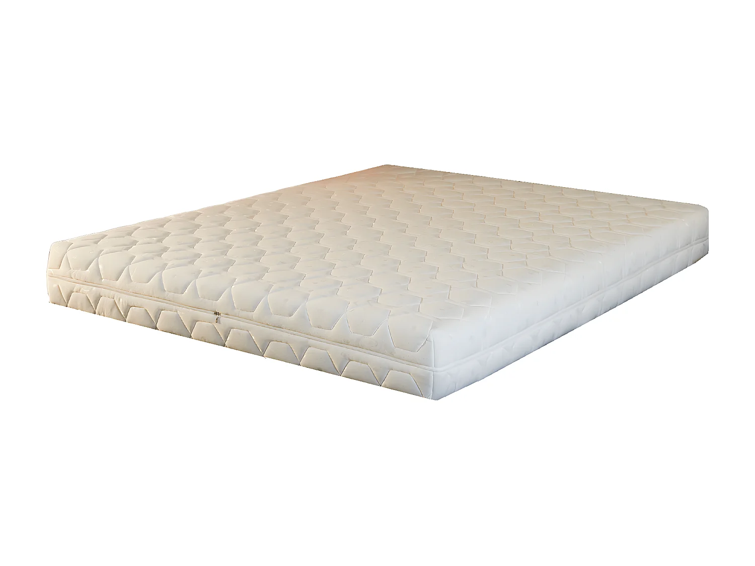 Matelas Mémoire de Forme Alèse 70x190 cm Très Ferme Déhoussable 7 Zones de Confort Respirant