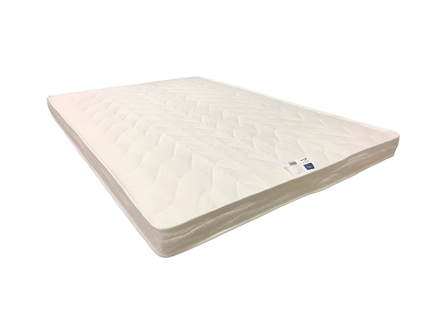 Matelas très ferme 140x200 cm 13,5 cm 7 zones confort mousse polyuréthane haute résilience